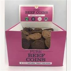 JR Pet Products Pure Coins Beef 3 for £1