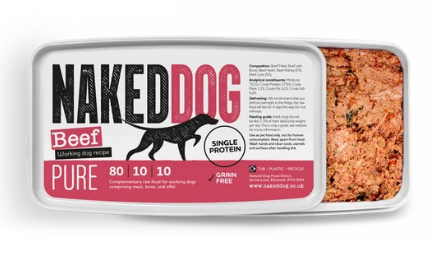 Naked Dog Pure Beef 2x500g