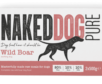 Nakeddog Pure Wild boar 2 x 500g