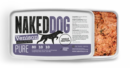 Nakeddog Pure Venison 2 x 500g