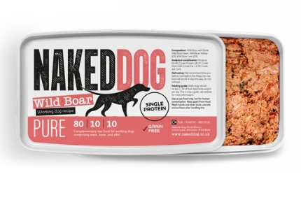 Nakeddog Pure Wild boar 2 x 500g