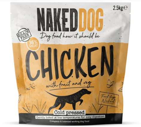 Naked Dog Cold Pressed Chicken 2.5KG