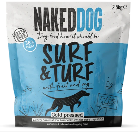 Naked Dog Cold Pressed Surf And Turf 2.5KG