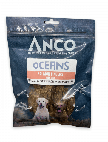 Anco Salmon Fingers With Cod 100g