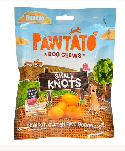 Pawtato Small Knots Vegan 150G