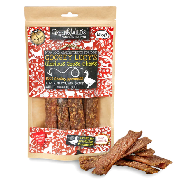 Green And Wilds Goosey Lucy’s Chews 100G