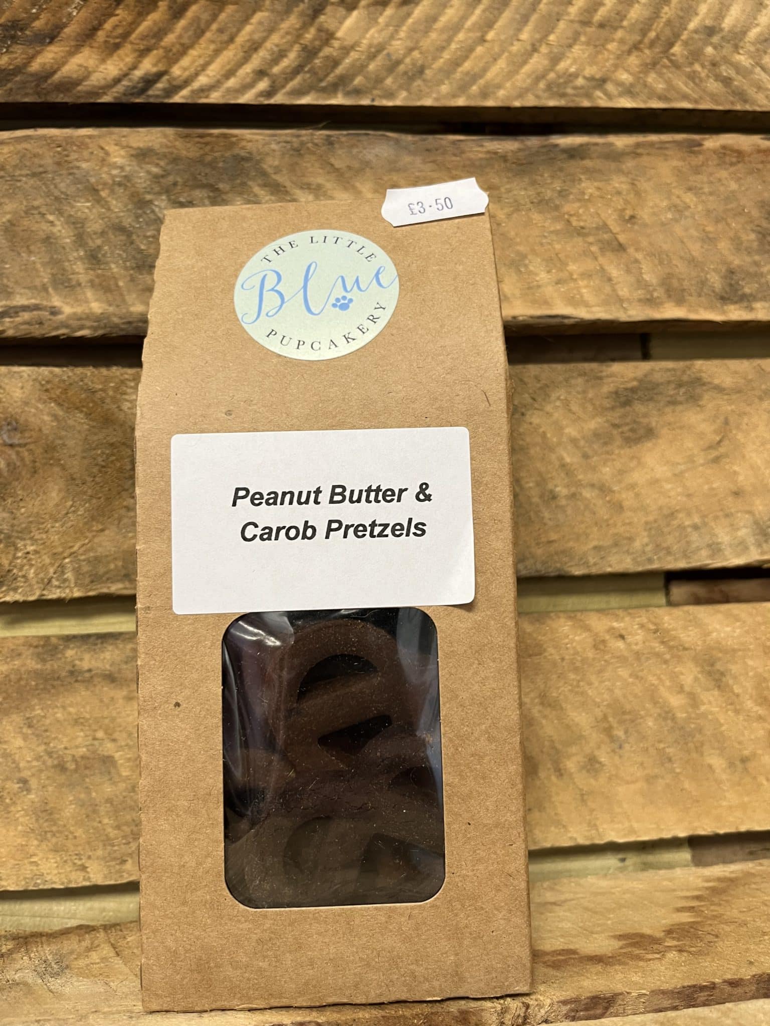 The Little Blue Pupcakery Peanut Butter And Carob Pretzels