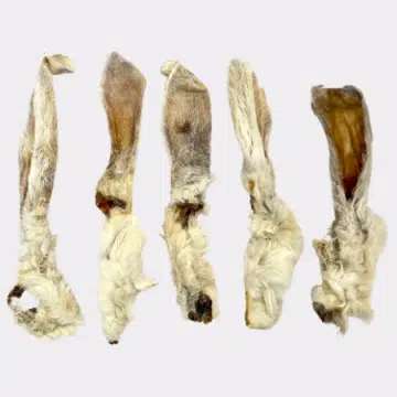 Rabbit Ears With Hair 500g