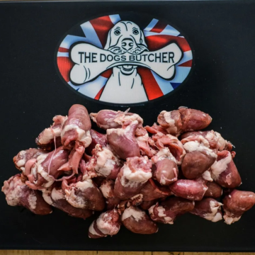 The Dog's Butcher Chicken Hearts 1kg