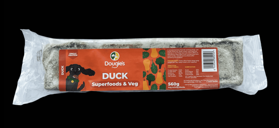 Dougies Pure Duck with Superfoods 560g
