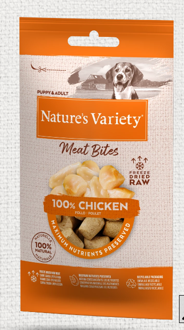 Natures Variety Freeze Dried Chicken Bites