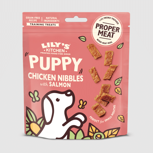 Lily’s Kitchen Puppy Chicken Nibbles with Salmon 70g
