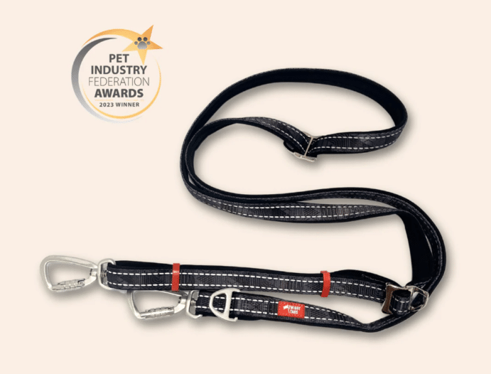 Twiggy Tags TrailFinder Multi-Way Lead – Onyx