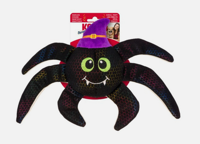 KONG Halloween Shakers Shimmy Spider Medium