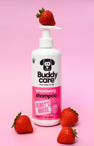 Buddycare Strawberry Shampoo 500ml