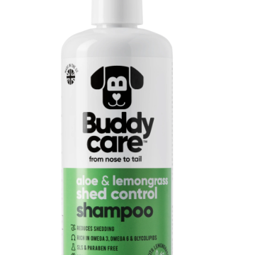 Buddycare Aloe and lemongrass Shed Control Shampoo 500ml