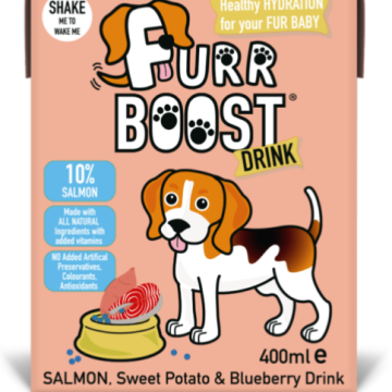 Furr Boost Salmon, Sweet Potato and Blueberry Carton 400ml