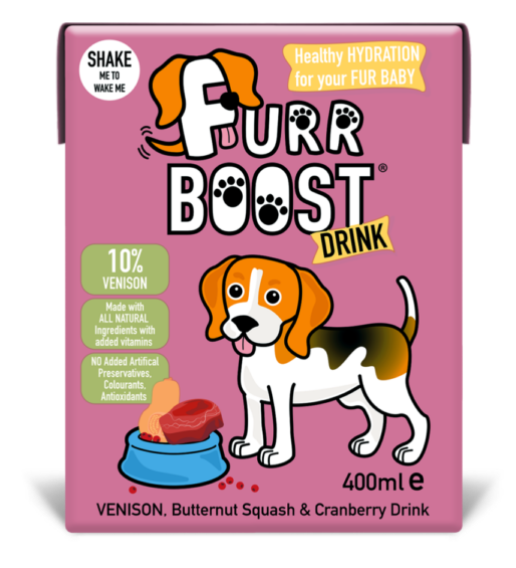 Furr Boost Venison, Butternut Squash and Cranberry Carton 400ml