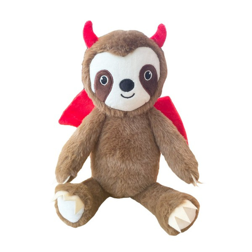 Happy Pet Halloween Devil Sloth Dog Toy