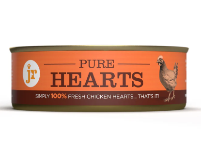 JR Pure Chicken Hearts Topper And Mixer 80G