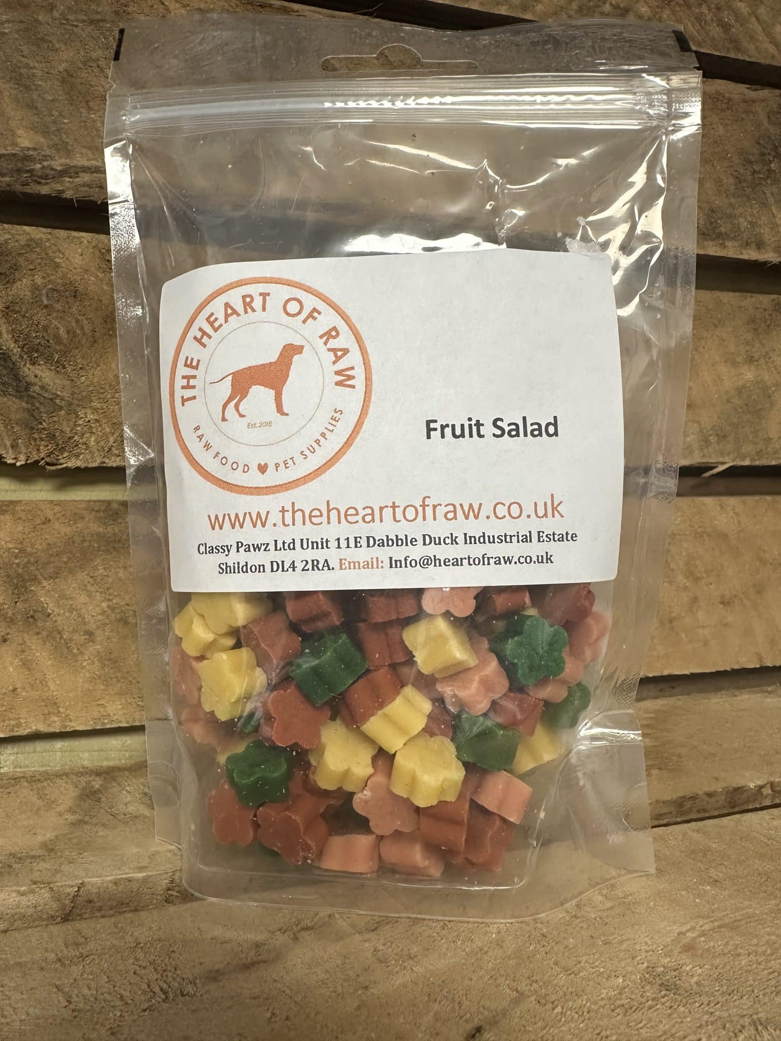 The Heart of Raw Natural Fruit Salad 160g