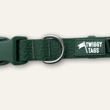 Twiggy Tags - Tidal Waterproof Collar Fern S