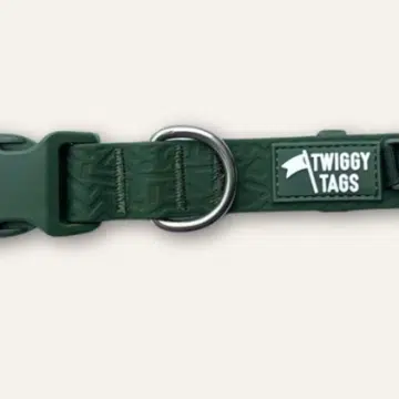 Twiggy Tags - Tidal Waterproof Collar Fern S