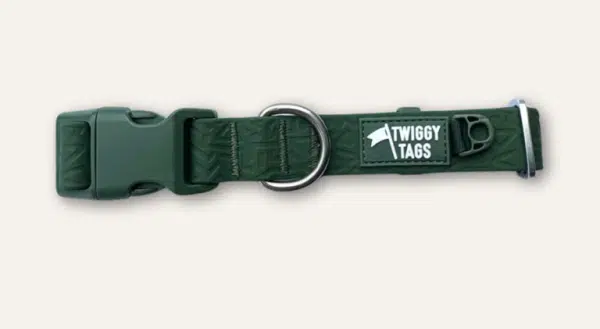 Twiggy Tags - Tidal Waterproof Collar Fern XS