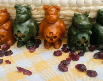 Luna Buddies Carrot and Cranberry Bear