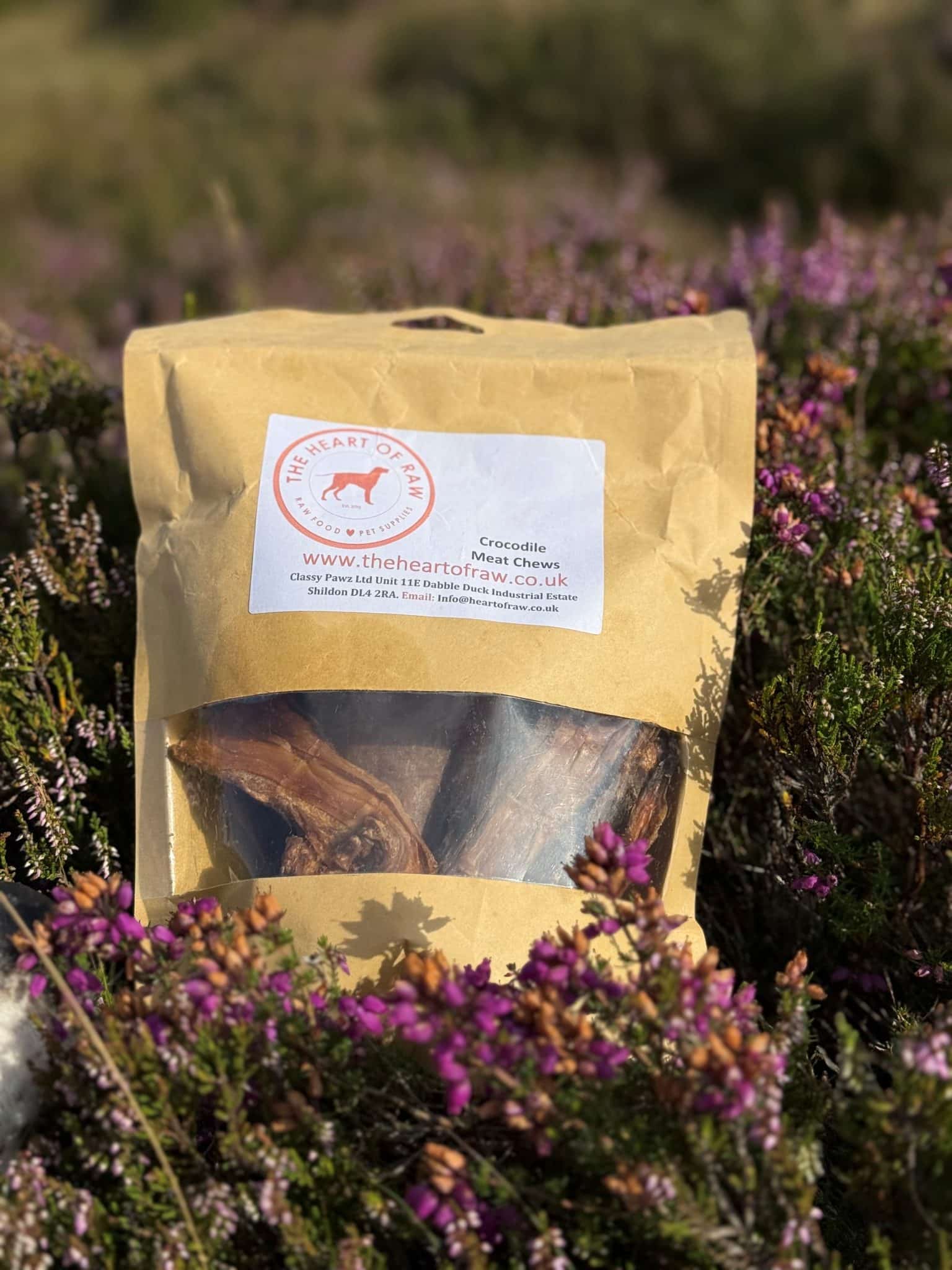 The Heart Of Raw – Crocodile Meat Chews