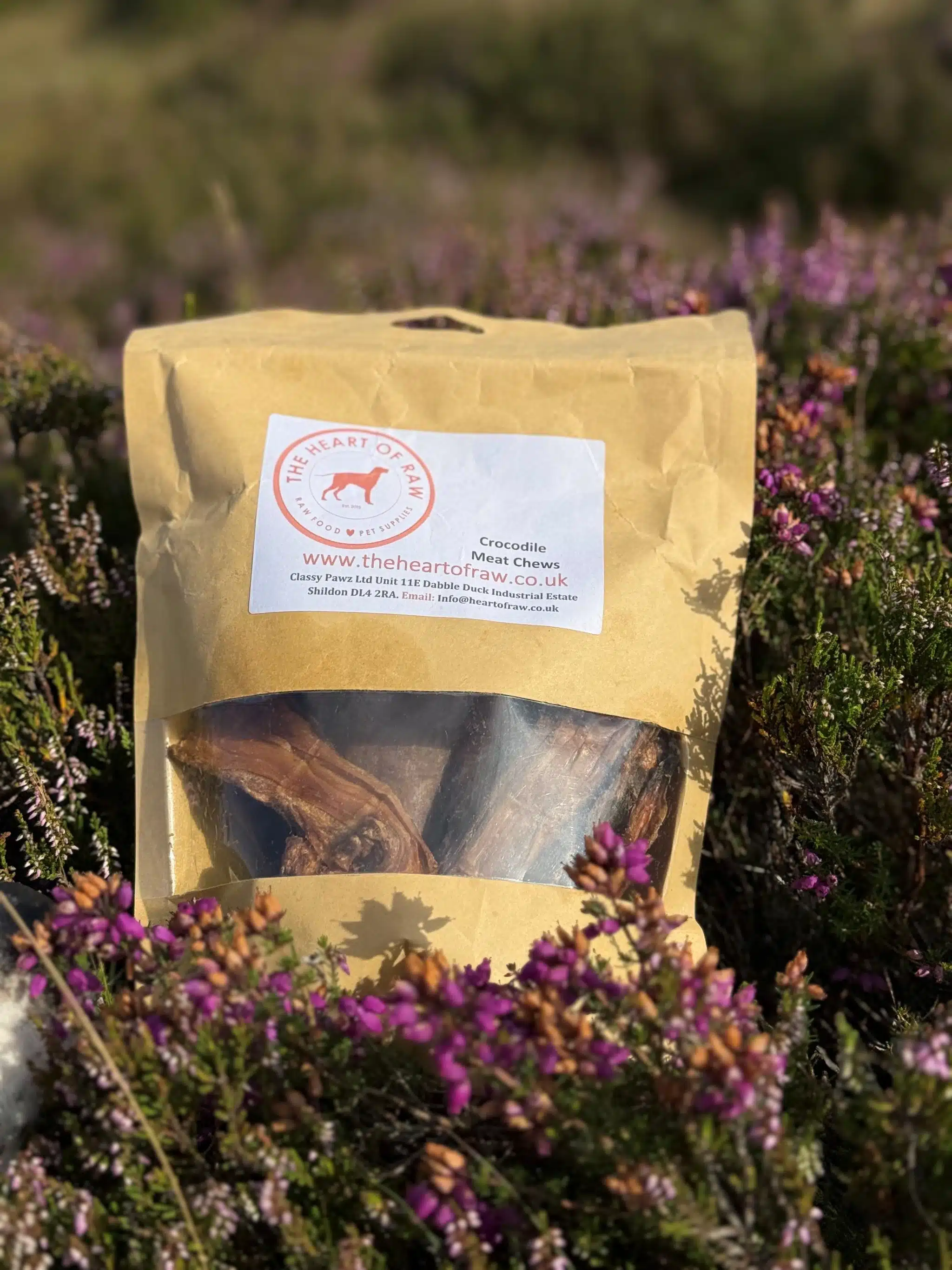 The Heart Of Raw – Crocodile Meat Chews
