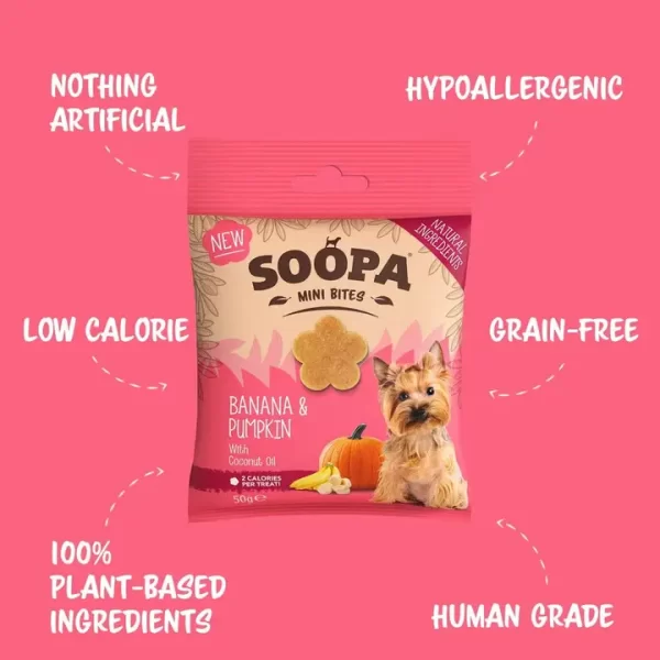 Soopa - Banana & Pumpkin Bites