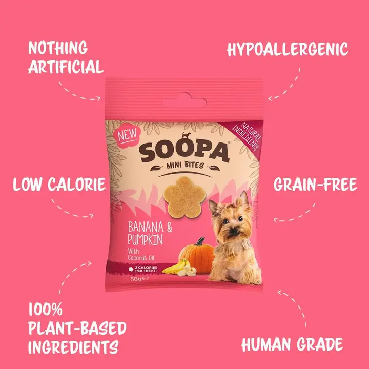Soopa – Banana & Pumpkin Bites