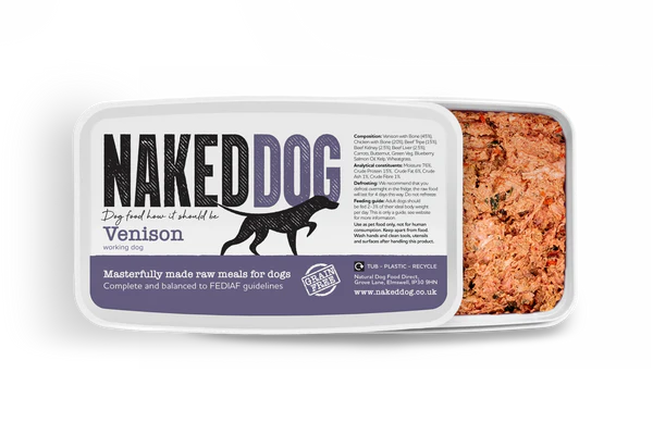 NakedDog Original Venison 2 x 500g