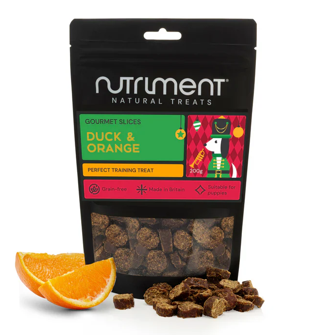 Nutriment Gourmet Christmas Slices – Duck an Orange 200g