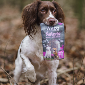 Anco Selects Wild Game Strips with Collagen 85g