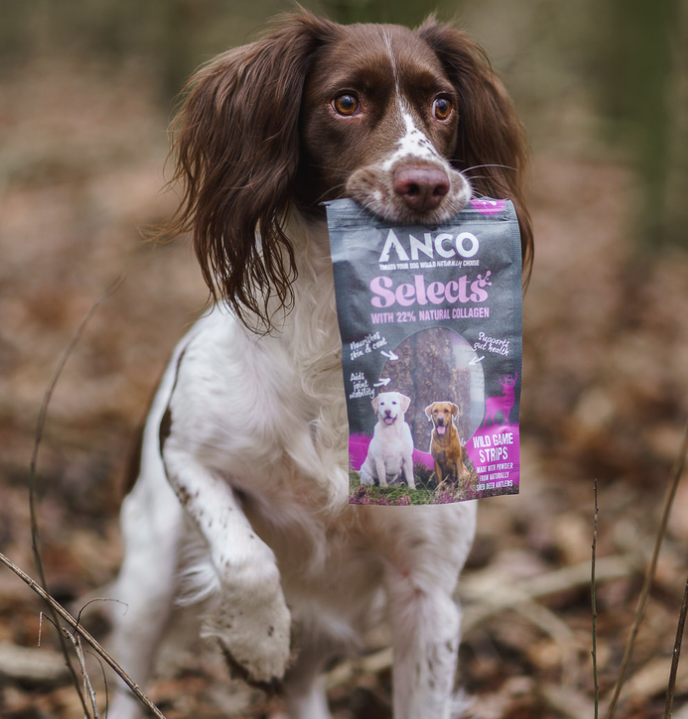 Anco Selects Wild Game Strips with Collagen 85g