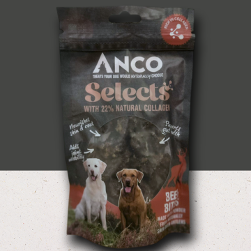Anco Selects Beef Bites with Collagen 85g