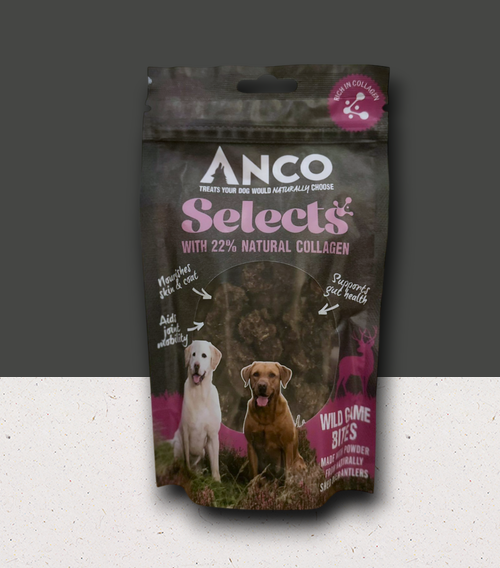 Anco Selects Wild Game Bites with Collagen 85g