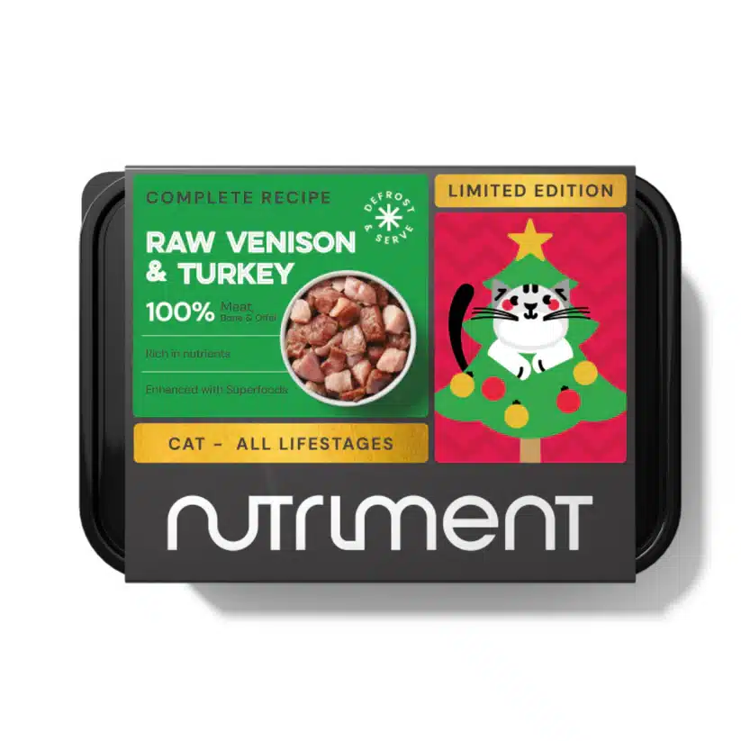 Nutriment Cat Venison & Turkey Christmas 500g