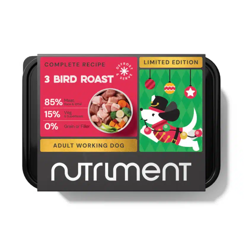 Nutriment Dog 3 Bird Roast Christmas 500g
