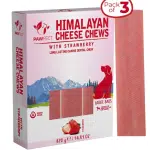 Pawfect Himalayan Cheese Chews with Strawberry - Large 3 Pack