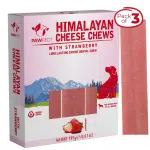 Pawfect Himalayan Cheese Chews with Strawberry - Medium 3 Pack