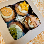 Life Of Riley Festive Pupcake Gift Box of 4