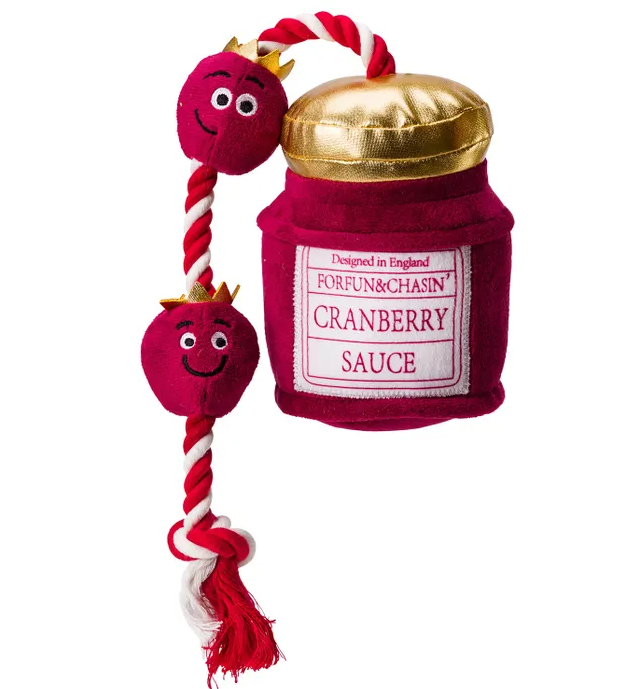 House Of Paws – Cranberry Sauce Dog Toy