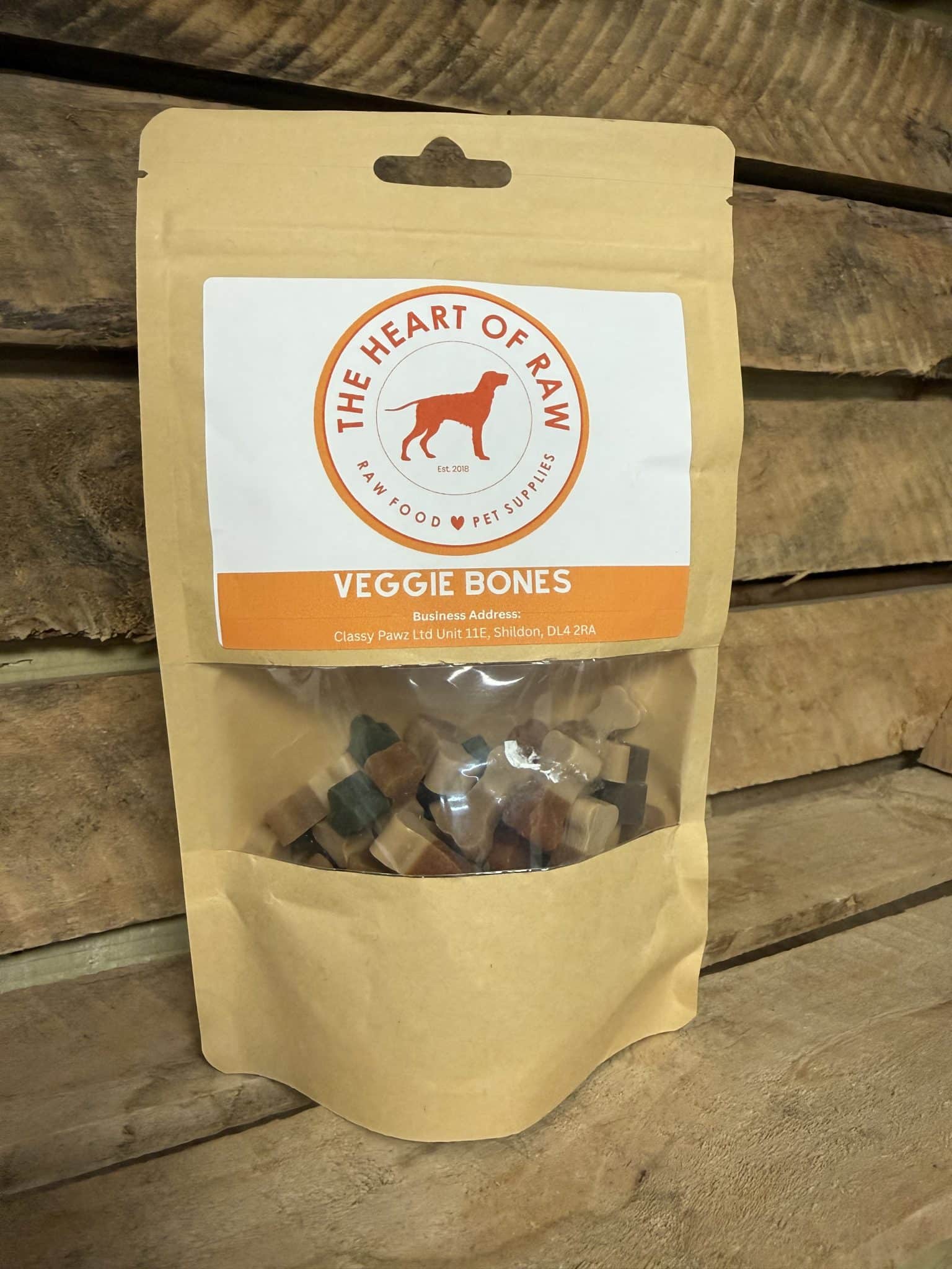 The Heart of Raw Veggie Bones 100g