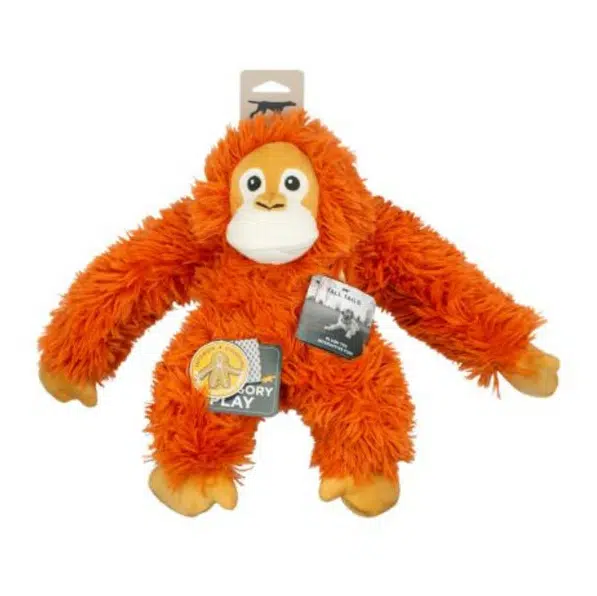 Tall Tails Plush Orangutan With Inner Robe Body