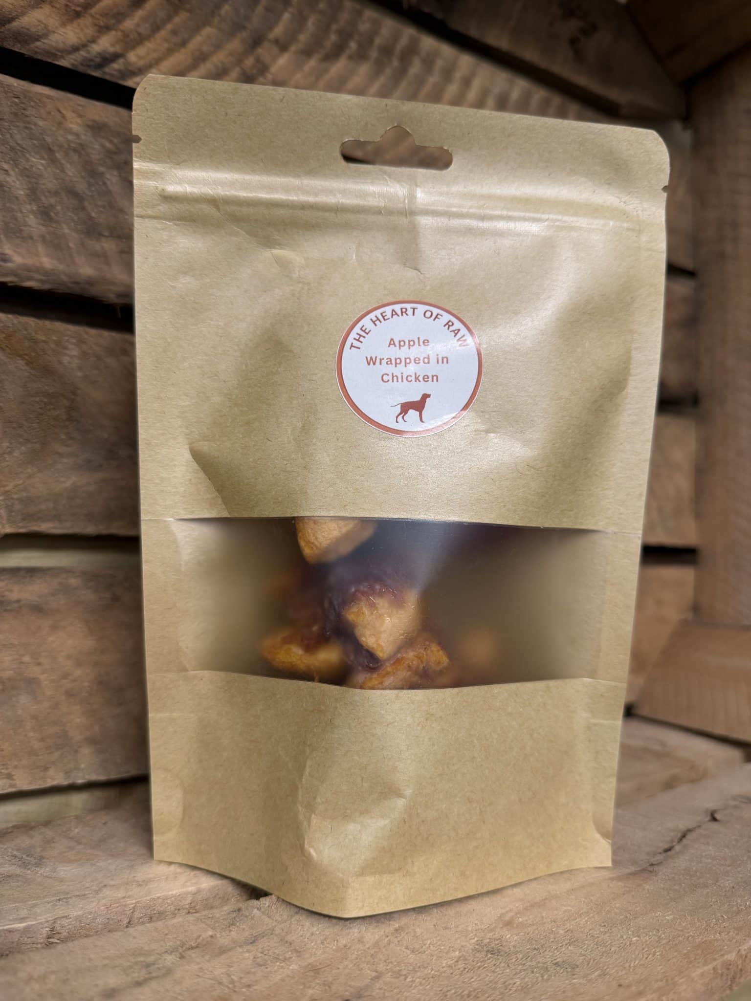 The Heart Of Raw Apple Wrapped in Chicken 100g