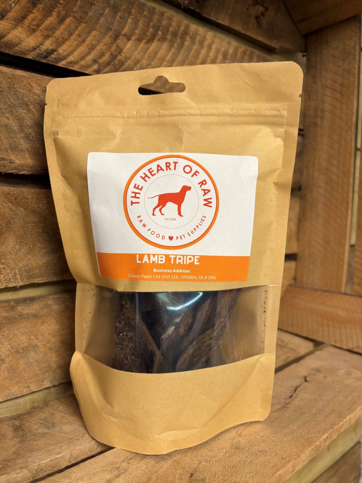 The Heart Of Raw Lamb Tripe Sticks