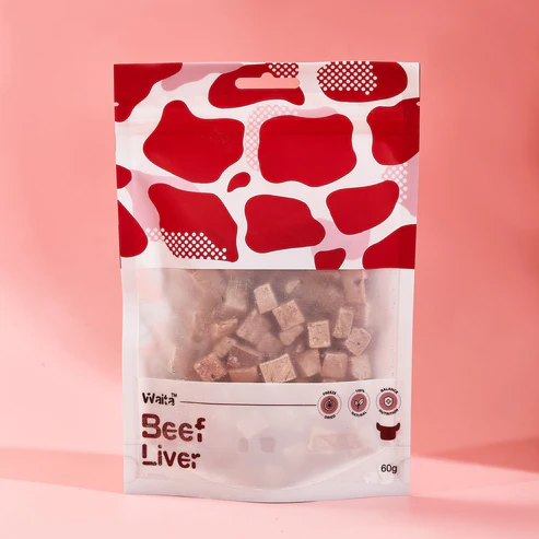 Waita Beef Liver Cubes 60g